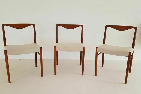 Midcenturyst�hle gepolstert und bezogen